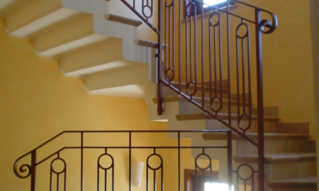 Ringhiera per scala interna (4)